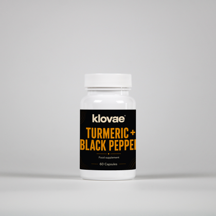 Turmeric + Black Pepper - 60 Capsules